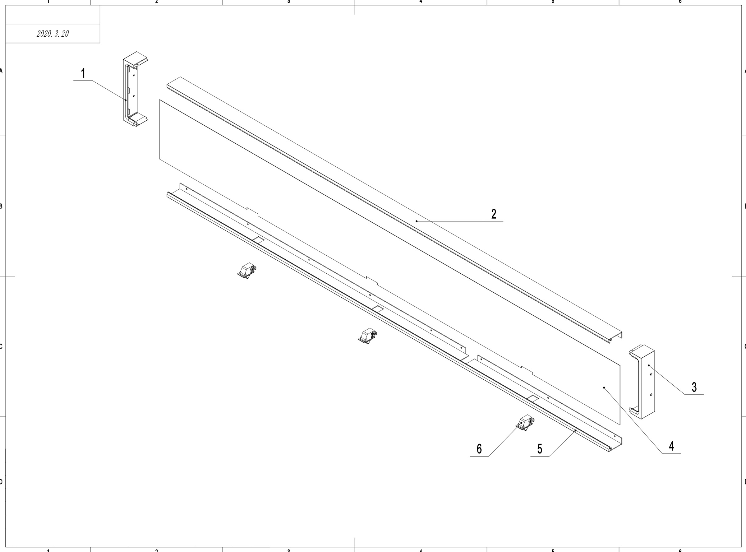 Version 1 - Top Panel Assembly